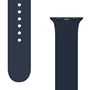 Silicone Strap APS for Apple Watch 42/44/45mm Strap Watch Bracelet - Dark Blue, Hurtel 5907769346118 5907769346118