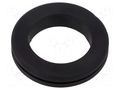 Grommet; Ømount.hole: 31.5mm; Øhole: 24.6mm; black; -40÷135°C ESSENTRA ESS-10155707