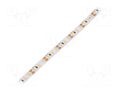 LED tape; white neutral; 2835; LED/m: 120; 8mm; IP33; 120°; 9.6W/m POS HQS-96120WW-12
