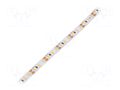 LED tape; white neutral; 2835; LED/m: 120; 8mm; IP33; 120°; 9.6W/m POS HQS-96120WW-12-5M