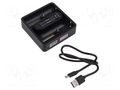 Charger: for rechargeable batteries; Li-Ion,Ni-Cd,Ni-MH; 3A EFEST L3EFT-IMATER2