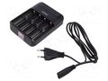 Charger: for rechargeable batteries; Li-Ion; 3.6/3.7V; 0.5A EFEST L3EFT-LUSHQ4