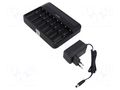 Charger: for rechargeable batteries; Li-Ion; 3.6/3.7V; 0.5A EFEST L3EFT-LUSHQ8