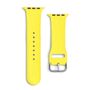 Silicone Strap APS for Apple Watch 38/40/41mm Strap Watch Bracelet - Yellow, Hurtel 5907769346231 5907769346231