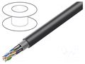 Wire; HELUKAT® 600,S/FTP; 4x2x23AWG; for direct burial,outdoor HELUKABEL HELUKAT600-802168