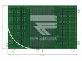 Board: universal; double sided,prototyping; W: 100mm; L: 160mm ROTH ELEKTRONIK GMBH RE630-LF