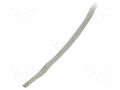 Braids; tape; Thk: 0.51mm; W: 3.18mm; 16A; 18AWG; 30.5m; 100ft ALPHA WIRE 1229-SV005