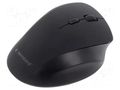 Mouse; black; USB A; wireless,optical; No.of butt: 6; 10m GEMBIRD MUSW-6B-02