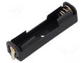 Holder; AAA,R3; Batt.no: 1; soldering lugs; black Goobay GOOBAY-11987