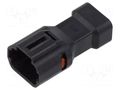 Connector: wire-wire; plug; male; DF62W; PIN: 6; straight; for cable HIROSE DF62WC-6EP-22C