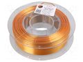 Filament: PLA Magic Silk; 1.75mm; mistic tiger; 195÷225°C; 300g ROSA 3D ROSA-4165