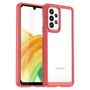 Outer Space Case for Samsung Galaxy A33 5G cover with a flexible frame red, Hurtel 5907769310706