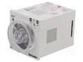 Timer; 0,3s÷3h; relay; 250VAC/3A,30VDC/3A; Usup: 100÷240VAC; PIN: 8 AUTONICS ATE8-43