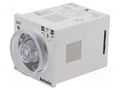 Timer; 0,6s÷6h; relay; 250VAC/3A,30VDC/3A; Usup: 100÷240VAC; PIN: 8 AUTONICS ATE8-46