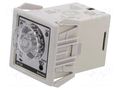 Timer; 0,3s÷30h; relay; 250VAC/3A,30VDC/3A; Usup: 100÷240VAC AUTONICS ATS8-43