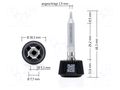 Tip; conical; 1.5mm; longlife; for soldering station ERSA ERSA-0142ADLF15