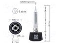 Tip; chisel; 0.6mm; longlife; for soldering station ERSA ERSA-0142CDLF06