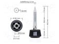 Tip; chisel; 1.2mm; longlife; for soldering station ERSA ERSA-0142CDLF12