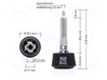 Tip; chisel; 1.6mm; longlife; for soldering station ERSA ERSA-0142CDLF16A