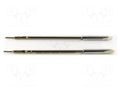 Tip; chisel; 1.8x1mm; for soldering station; 2pcs. ERSA ERSA-0462CDLF018