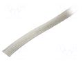 Braids; tape; Thk: 0.76mm; W: 15.88mm; 53A; 10AWG; 30.5m; 100ft ALPHA WIRE 1233-SV005