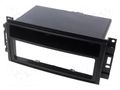 Radio frame; Chrysler,Dodge,Jeep,Lancia,Mitsubishi,VW; 1 DIN ACV RAM-40.1043