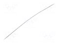 Braids; tape; Thk: 0.38mm; W: 0.64mm; 4A; 27AWG; 30.5m; copper strand ALPHA WIRE 1221-SV005