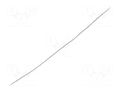 Braids; tape; Thk: 0.51mm; W: 0.79mm; 6A; 24AWG; 30.5m; copper strand ALPHA WIRE 1222-SV005