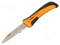 Knife; Material: stainless steel; folding BETA BE1777BM