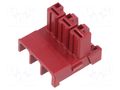 Connector: wire-wire/PCB; plug; female; PIN: 3; DF60; angled HIROSE DF60FSR-3S-1016C