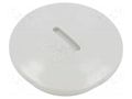 Stopper; PG29; polystyrene; light grey; 8mm OBO BETTERMANN OBO-2033291