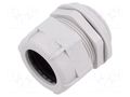 Cable gland; M50; 1.5; IP68; polyamide; light grey; UL94V-2 BM GROUP BM4750