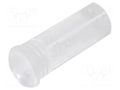 Fiber for LED; Ø3.2mm; L: 5mm; round; Front: flat; straight; IP68 MENTOR MR-1282.1403