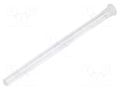 Fiber for LED; Ø2.2mm; L: 24.3mm; round; Front: flat; straight; IP68 MENTOR MR-1292.1406