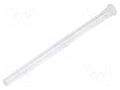 Fiber for LED; Ø2.2mm; L: 24.3mm; round; Front: flat; straight; IP68 MENTOR MR-1292.1406