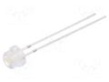 LED; 4.8mm; 100°; Front: convex; 2.9÷3.4VDC; No.of term: 2; -30÷85°C OPTOSUPPLY OSC24L56A1A