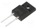 Diode: Schottky rectifying; SiC; THT; 650V; 4A; TO220FP-2; Ir: 0.8uA WAYON WSRSIC004065NPF