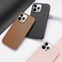 Dux Ducis Grit Leather Case for iPhone 14 Pro Elegant Faux Leather Cover (MagSafe Compatible) Black, Dux Ducis 6934913036976 6934913036976