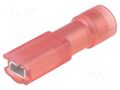 Terminal: flat; 2.8mm; 0.8mm; female; 0.75÷1.25mm2; crimped NICHIFU TMDEN280809-FA