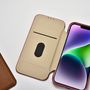iCarer CE Premium Leather Folio Case iPhone 14 Plus Magnetic Flip Leather Folio Case MagSafe Red (WMI14220715-RD), iCarer 6975092685753 6975092685753