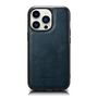 iCarer Leather Oil Wax case for iPhone 14 Pro Max leather case blue (WMI14220720-BU), iCarer 6975092685999