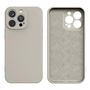 Silicone case iPhone 14 Plus silicone cover beige, Hurtel 5907769347344 5907769347344