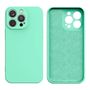 Silicone case for Xiaomi Redmi Note 11 Pro 5G / 11 Pro / 11E Pro silicone cover mint green, Hurtel 5907769347566 5907769347566