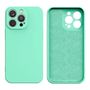Silicone case for Xiaomi Redmi Note 11 Pro 5G / 11 Pro / 11E Pro silicone cover mint green, Hurtel 5907769347566 5907769347566