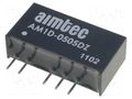 Converter: DC/DC; 1W; Uin: 4.5÷5.5VDC; Uout: 5VDC; Uout2: -5VDC; SIP7 AIMTEC AM1D-0505DZ