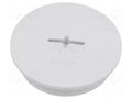 Stopper; M63; 1.5; IP54; polyamide; light grey; SKINDICHT®; 12mm LAPP BLK-GL-M63-R7035