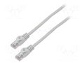 Patch cord; RJ45 plug,both sides; U/UTP; 6; stranded; CCA; PVC LANBERG PCU6-10CC-2000-S