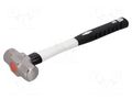 Hammer; 350mm; 1kg; stainless steel; fiberglass BAHCO SA.SS502-1000-FB