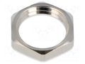 Nut; PG7; lead free; brass; Thread: PG; Plating: nickel; SKINDICHT® LAPP LP-52003490LF