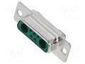 Connector: Special D-Sub; PIN: 7,7(2+5); socket,plug; female; 7/2 MOLEX MX-173107-0060